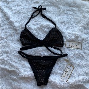 For Love and Lemons Samba Bathing Suit Set
